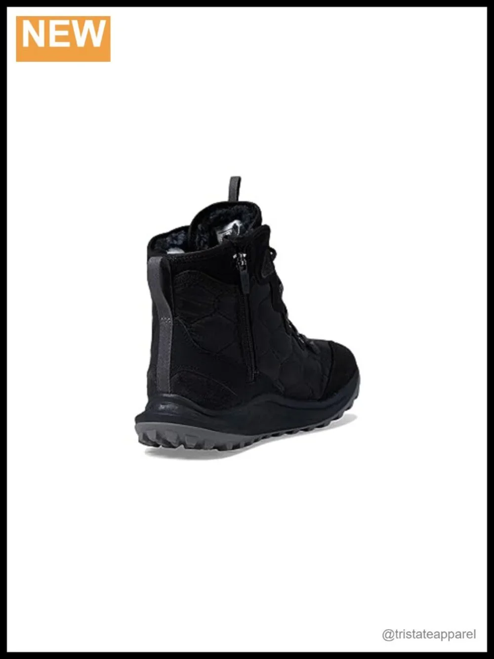 Waterproof Insulated Winter Snow Boots Ankle High Zip